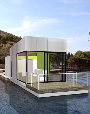 Floating house Marina L / Plávajúci dom Marina L