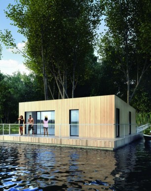 Floating house Bora / Plávajúci dom Bora